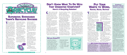 CE2 Studios, Newsletter 5